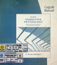 COGNITIVE PSYCHOLOGY: CONNECTING MIND, RESEARCH, AND EVERYDAY EXPERIENCE, Third Edition