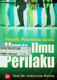 Metode Penelitian untuk Ilmu-Imu Perilaku