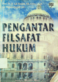 PENGANTAR FILSAFAT HUKUM