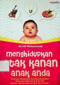 menghidupkan otak kanan anak anda: Cara-cara Mengetahui dan Memaksimalkan Minat dan Bakat Anak Sejak Dini Melalui “Metode Aktivasi Otak Kanan Anak”