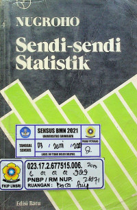 Sendi-sendi Statistik