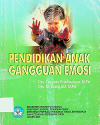 PENDIDIKAN ANAK GANGGUAN EMOSI