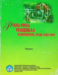 PINTU-PINTU PENDIDIKAN KONTEKSTUAL ANAK USIA DINI