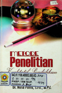 METODE Penelitian: Kualitatif Pendidikan