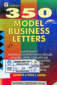 350 MODEL BUSINESS LETTERAS