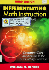 DIFFERENTIATING Math Instruction, K-8, third edition