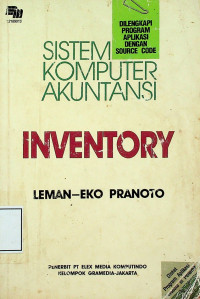 SISTEM KOMPUTER AKUNTANSI: INVENTORY