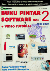 BUKU PINTAR SOFTWARE VOL 2 + VIDEO TUTORIAL