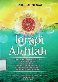 Terapi Akhlak