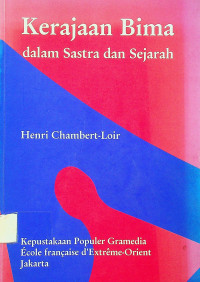 Kerajaan Bima dalam Sastra dan Sejarah