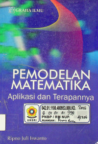 PEMODELAN MATEMATIKA: Aplikasi dan Terapannya