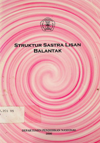 STRUKTUR SASTRA LISAN BALANTAK