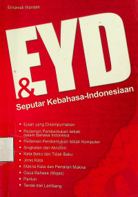 EYD & Seputar Kebahasa-Indonesiaan