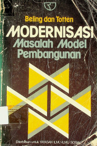 MODERNISASI: Masalah Model Pembangunan