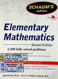 Elementary Mathematics, Second Edition