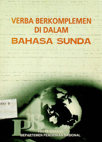 VERBA BERKOMPLEMEN DI DALAM BAHASA SUNDA