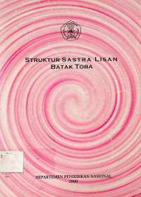 STRUKTUR SASTRA LISAN BATAK TOBA