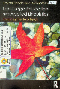 Language Education and Applied Linguistics: Bridging the two fields