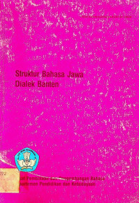 Struktur Bahasa Jawa Dialek Banten