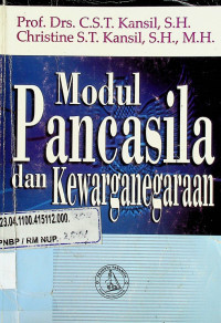 Modul Pancasila dan Kewarganegaraan