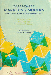 DASAR-DASAR MARKETING MODERN (FUNDAMENTALS OF MODERN MARKETING)