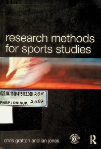 Research methods for sports studies
