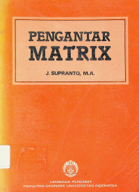 PENGANTAR MATRIX