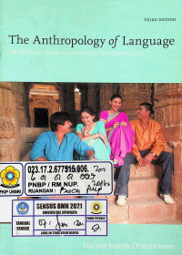 The Anthropology of Language: AN INTRODUCTION TO LINGUISTICS ANTHROPOLOGY