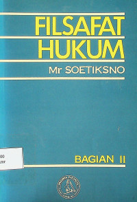 FILSAFAT HUKUM BAGIAN II