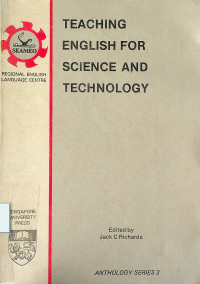 TEACHING ENGLISH FOR SCIENCE AND TECHNOLOGY