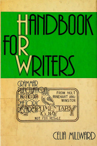 HANDBOOK FOR WRITERS