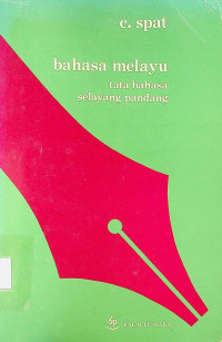 bahasa melayu: tata bahasa selayang pandang