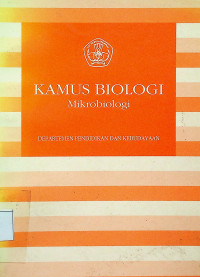 KAMUS BIOLOGI: Mikrobiologi