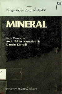 Pengetahuan Gizi Muktahir: MINERAL