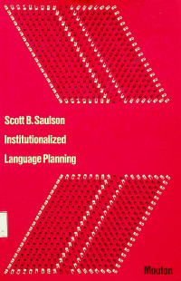 Institutionalized Language Planning