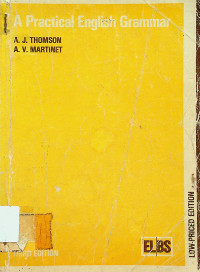 A Practical English Grammar, THIRD EDITION