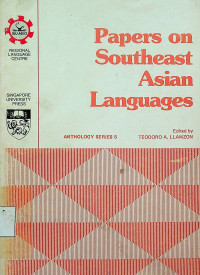 Papers on Southeast Asian Languages