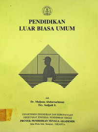 PENDIDIKAN LUAR BIASA UMUM