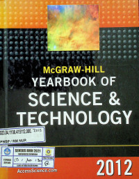 McGRAW-HILL YEARBOOK OF SCIENCE & TECHNOLOGY 2012