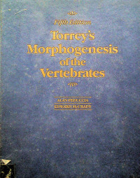 Torrey's Morphogenesis of the Vertebrates, Fifth Edition