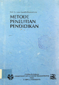 METODE PENELITIAN PENDIDIKAN