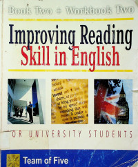 Improving Reading Skill in English: FOR UNIVERSITY STUDENTS