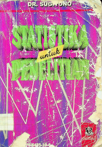 STATISTIKA untuk PENELITIAN
