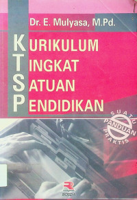 KURIKULUM TINGKAT SATUAN PENDIDIKAN