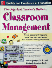 The Organized Teacher's Guide to Classroom Management