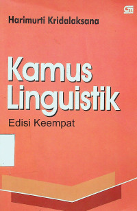 Kamus Linguistik, Edisi Keempat