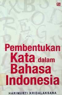 Pembentukan Kata dalam Bahasa Indonesia