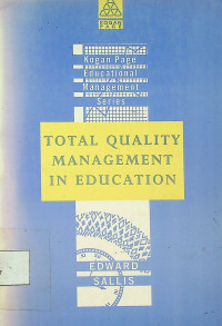 TOTAL QUALITY MANAGEMENT IN EDUCATION