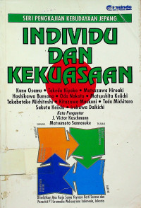 SERI PENGKAJIAN KEBUDAYAAN JEPANG: INDIVIDU DAN KEKUASAAN