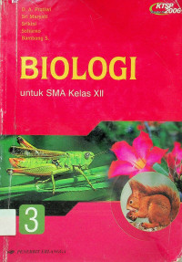 BIOLOGI untuk SMA Kelas XII, 3